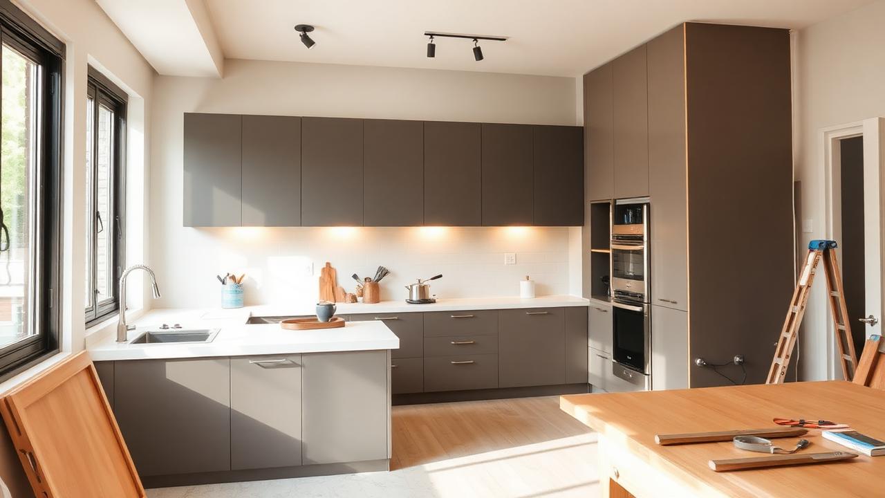 Custom kitchen remodeling project in Staten Island, NY by Affordable Handyman